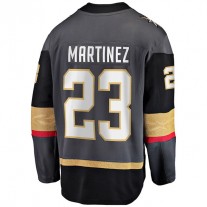 V.Golden Knights #23 Alec Martinez Fanatics Branded Breakaway Alternate Player Jersey Gray Stitched American Hockey Jerseys