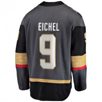 V.Golden Knights #9 Jack Eichel Fanatics Branded Alternate Breakaway Player Jersey Gray Stitched American Hockey Jerseys