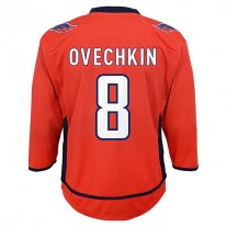 W.Capitals #8 Alex Ovechkin Infant Replica Player Jersey Red Stitched American Hockey Jerseys