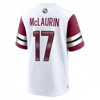 W.Commanders T#17 erry McLaurin White Game Jersey Stitched American Football Jerseys