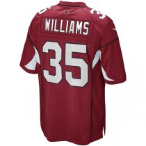 A.Cardinal #35 Aeneas Williams Cardinal Game Retired Player Jersey Stitched American Football Jerseys