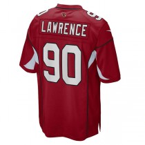 A.Cardinal #90 Rashard Lawrence Cardinal Game Player Jersey Stitched American Football Jerseys