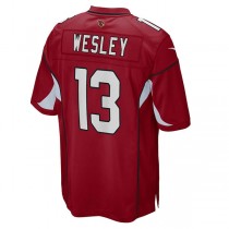 A.Cardinals #13 Antoine Wesley Cardinal Game Player Jersey Stitched American Football Jerseys