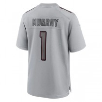 A.Cardinals #1 Kyler Murray Gray Atmosphere Fashion Game Jersey Stitched American Football Jerseys