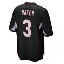 A.Cardinals #3 Budda Baker Black Alternate Game Jersey Stitched American Football Jerseys