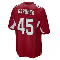 A.Cardinals #45 Dennis Gardeck Cardinal Game Jersey Stitched American Football Jerseys