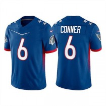 A.Cardinals #6 James Conner 2022 Royal Pro Bowl Stitched Jersey American Football Jerseys