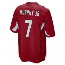 A.Cardinals #7 Byron Murphy Jr. Cardinal Game Player Jersey Stitched American Football Jerseys