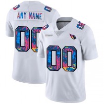 A.Cardinals Custom White Crucial Catch Vapor Limited Stitched Football Jerseys