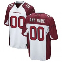 A.Cardinals White Custom Game Jersey Stitched Football Jerseys