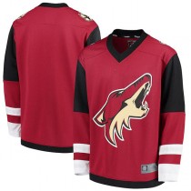 A.Coyotes Fanatics Branded Home Replica Blank Jersey Red Stitched American Hockey Jerseys