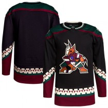 A.Coyotes Home Primegreen Authentic Pro Blank Jersey Black Stitched American Hockey Jerseys