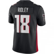 A.Falcons #18 Calvin Ridley Black Vapor Limited Stitched American Football Jerseys