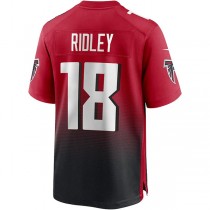 A.Falcons #18 Calvin Ridley Red 2nd Alternate Game Jersey Stitched American Football Jerseys