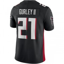 A.Falcons #21 Todd Gurley II Black Vapor Limited Jersey Stitched American Football Jerseys