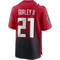 A.Falcons #21 Todd Gurley II Red 2nd Alternate Game Jersey Stitched American Football Jerseys