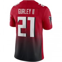 A.Falcons #21 Todd Gurley II Red 2nd Alternate Vapor Limited Jersey Stitched American Football Jerseys