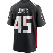 A.Falcons #45 Deion Jones Black Game Player Jersey Stitched American Football Jerseys