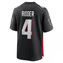 A.Falcons #4 Desmond Ridder Black 2022 Draft Pick Player Game Jersey Stitched American Football Jerseys