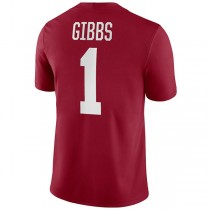Alabama Crimson Tide #1 Jahmyr Gibbs NIL Replica Football Jersey Crimson Stitched American College Jerseys Football Jersey