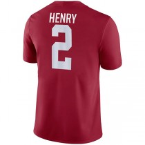 Alabama Crimson Tide #2 Derrick Henry Game Jersey Crimson Stitched American College Jerseys Football Jersey
