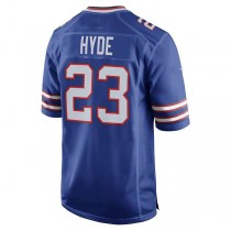 B.Bills #23 Micah Hyde Royal Team Game Jersey Football Stitched American Jerseys