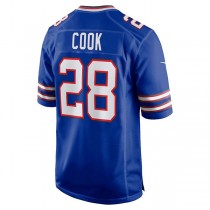 B.Bills #28 James Cook Royal Game Player Jersey American Stitched Football Jerseys