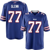 B.Bills #77 Cordy Glenn Team Color Game Jersey Stitched American Football Jerseys
