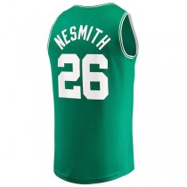B.Celtics #26 Aaron Nesmith Fanatics Branded 2020 Draft First Round Pick Fast Break Replica Jersey Green Icon Edition Stitched American Basketball Jersey
