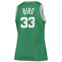 B.Celtics #33 Larry Bird Mitchell & Ness Plus Size Swingman Jersey Kelly Green Stitched American Basketball Jersey