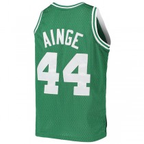 B.Celtics #44 Danny Ainge Mitchell & Ness 1985-86 Hardwood Classics Swingman Jersey Green Stitched American Basketball Jersey