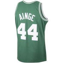 B.Celtics #44 Danny Ainge Mitchell & Ness 1985-86 Hardwood Classics Swingman Player Jersey Green Icon Edition Stitched American Basketball Jersey