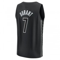 B.Nets #7 Kevin Durant Fanatics Branded 2022-23 Fast Break Player Jersey Black Statement Edition Stitched American Basketball Jersey