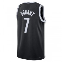 B.Nets #7 Kevin Durant Unisex 2022-23 Swingman Jersey Icon Edition Black Stitched American Basketball Jersey