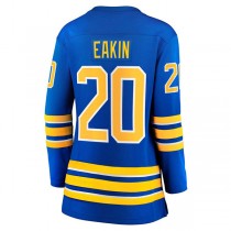 B.Sabres #20 Cody Eakin Fanatics Branded Women's Home Breakaway Jersey Royal Stitched American Hockey Jerseys