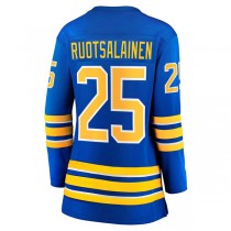B.Sabres #25 Arttu Ruotsalainen Fanatics Branded Home Breakaway Player Jersey Royal Stitched American Hockey Jerseys