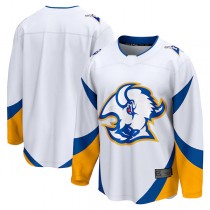 B.Sabres Fanatics Branded Special Edition 2.0 Breakaway Blank Jersey White Stitched American Hockey Jerseys