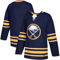 B.Sabres Home Authentic Blank Jersey Navy Stitched American Hockey Jerseys