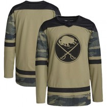 B.Sabres Military Appreciation Team Authentic Practice Jersey Camo Stitched American Hockey Jerseys