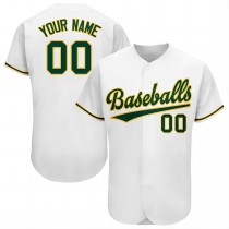 Baseball Jerseys Custom Oakland Athletics Stitched Personalized Button Down Baseball T Shirt