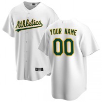 Baseball Jerseys Custom Oakland Athletics White Home Replica Custom Jersey
