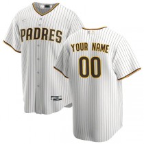 Baseball Jerseys Custom San Diego Padres White Replica Custom Jersey