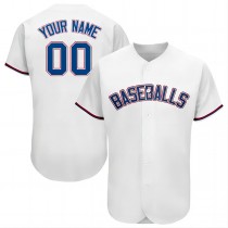 Baseball Jerseys Custom Texas Rangers Stitched Personalized Button Down Baseball T Shirt