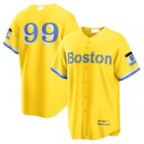 Boston Red Sox #99 Alex Verdugo Gold City Connect Replica Player Jersey Baseball Jerseys