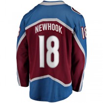 C.Avalanche #18 Alex Newhook Fanatics Branded Home Breakaway Player Jersey Burgundy Stitched American Hockey Jerseys