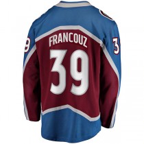 C.Avalanche #39 Pavel Francouz Fanatics Branded Breakaway Player Jersey Burgundy Stitched American Hockey Jerseys
