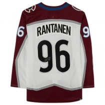 C.Avalanche #96 Mikko Rantanen Fanatics Authentic Autographed Burgundy Stitched American Hockey Jerseys