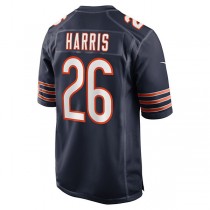C.Bears #26 Davontae Harris Navy Game Player Jersey Stitched American Football Jerseys