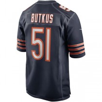 C.Bears #51 Dick Butkus Navy Game Retired Player Jersey Stitched American Football Jerseys