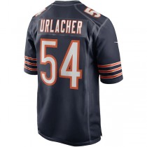 C.Bears #54 Brian Urlacher Navy Game Retired Player Jersey Stitched American Football Jerseys